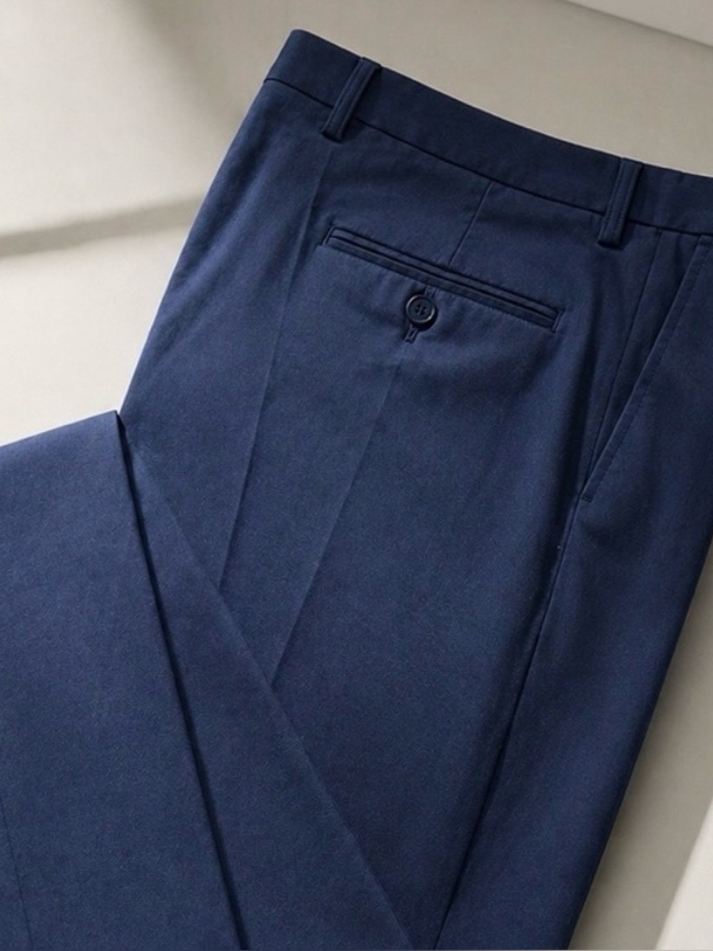 Express Producer Fit Men’s Dress Pants 32x30 Slim Dusty Blue Work